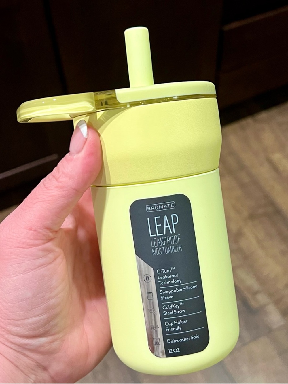 BrüMate LEAP Leakproof Kids Tumbler - Prickly Pear NWT
